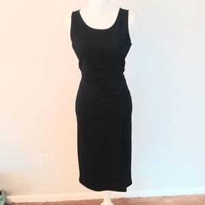 Soprano Dress Navy Blue Textured Bodycon Shift Design